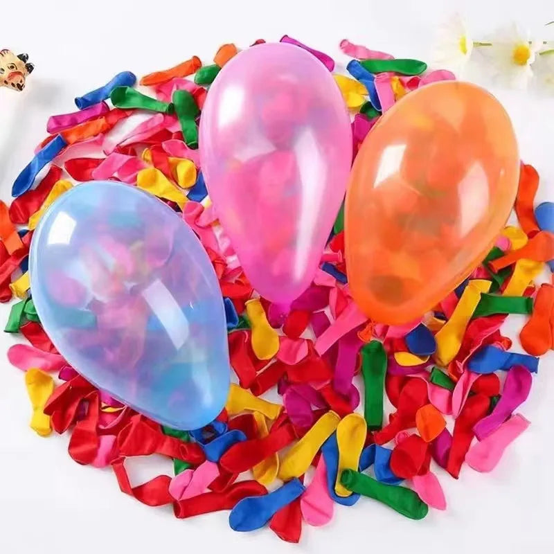 Water Balloon Pack for Kids – Latex Water Bombs for Outdoor Summer Play