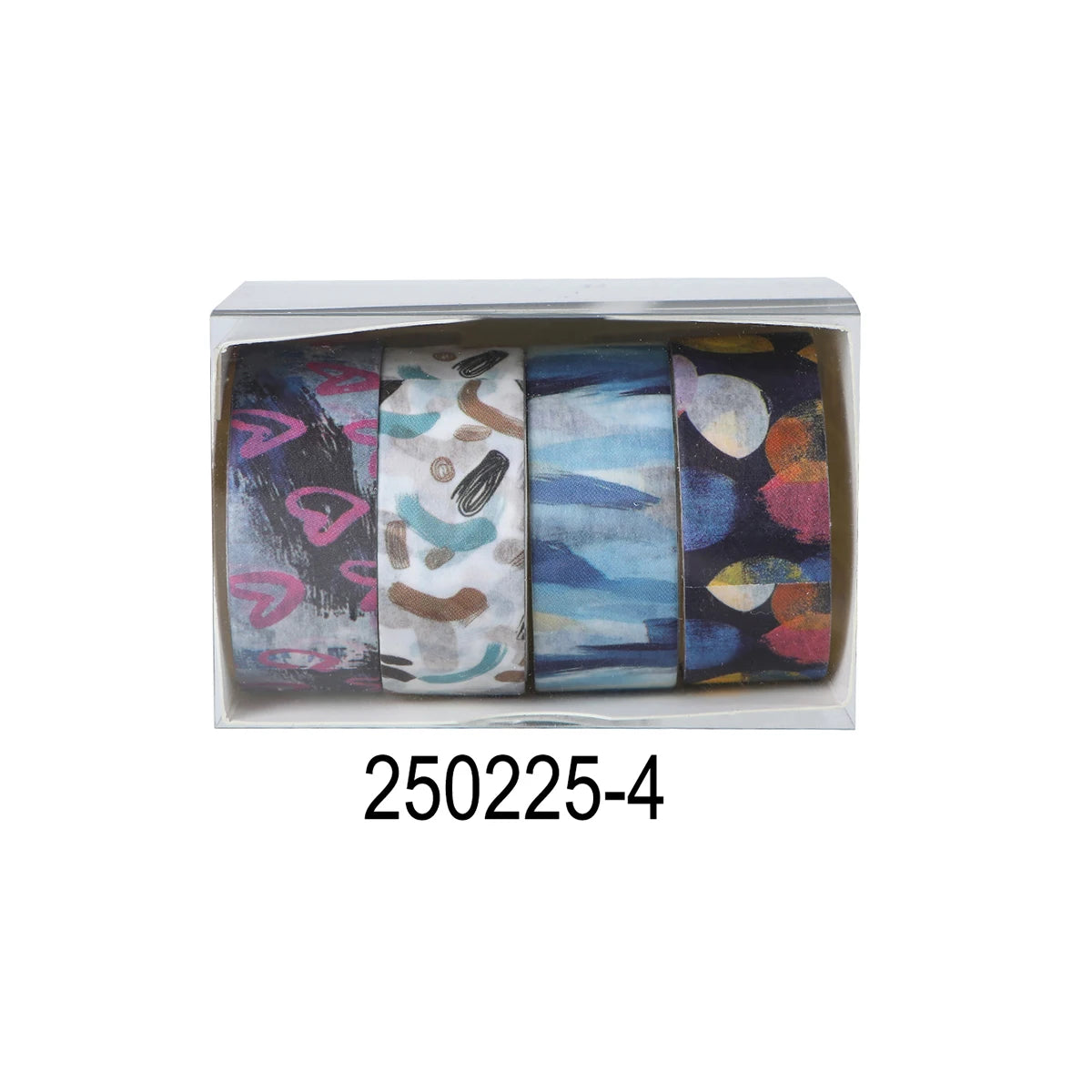 Animal Pattern Washi Tape Set – 5 Rolls