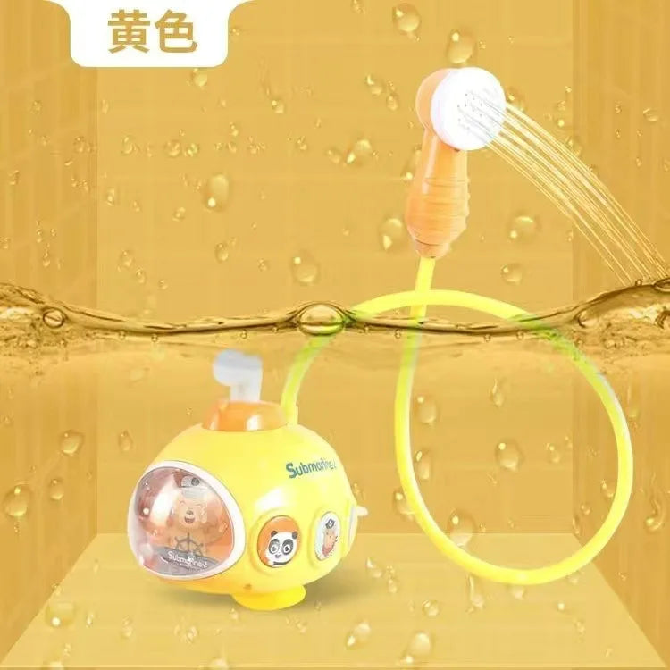 Electric Baby Bath Toy – Submarine Shower Sprinkler for Infants & Toddlers