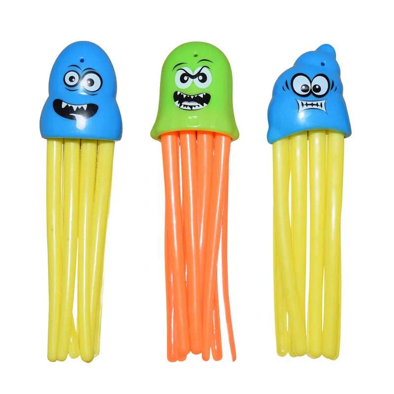Kids Shark Rocket Pool Diving Toys – Summer Swimming Pool Dive Game Set