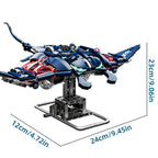 Mechanical Animal Building Set – Shark, Dolphin & Sea Life Building Blocks