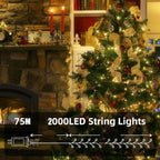 LED Firecracker String Lights – Remote Control Fairy Lights for Christmas, Weddings & Parties