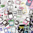 Y2K Retro Paper Stickers Pack – 15pcs