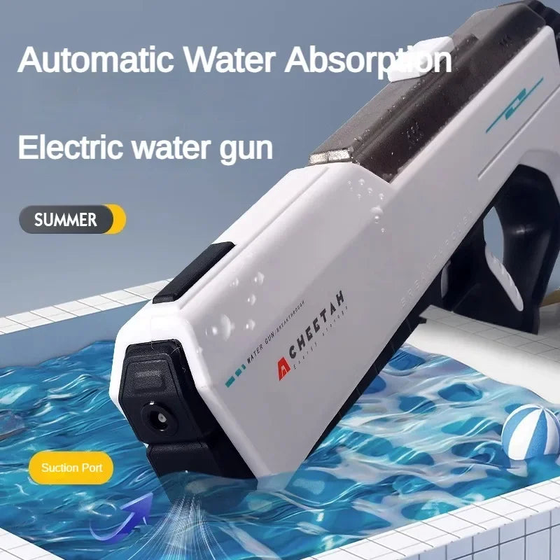 Electric High Pressure Water Gun for Kids – Automatic Summer Outdoor Water Toy
