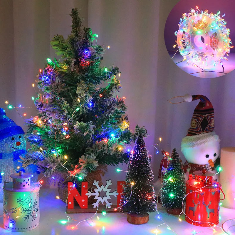 LED Firecracker String Lights – Remote Control Fairy Lights for Christmas, Weddings & Parties