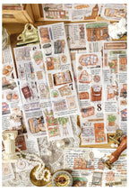 Travel Stickers Pack – 6pcs DIY Scrapbooking & Junk Journal
