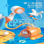 Electric Baby Bath Toy – Submarine Shower Sprinkler for Infants & Toddlers