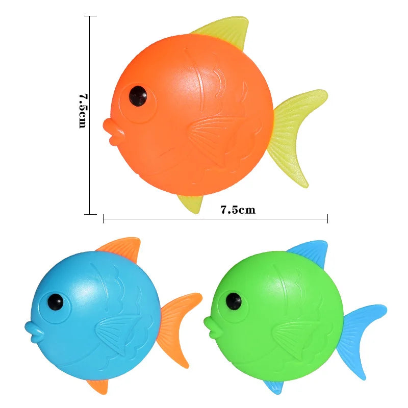Kids Shark Rocket Pool Diving Toys – Summer Swimming Pool Dive Game Set