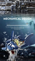 Mechanical Animal Building Set – Shark, Dolphin & Sea Life Building Blocks