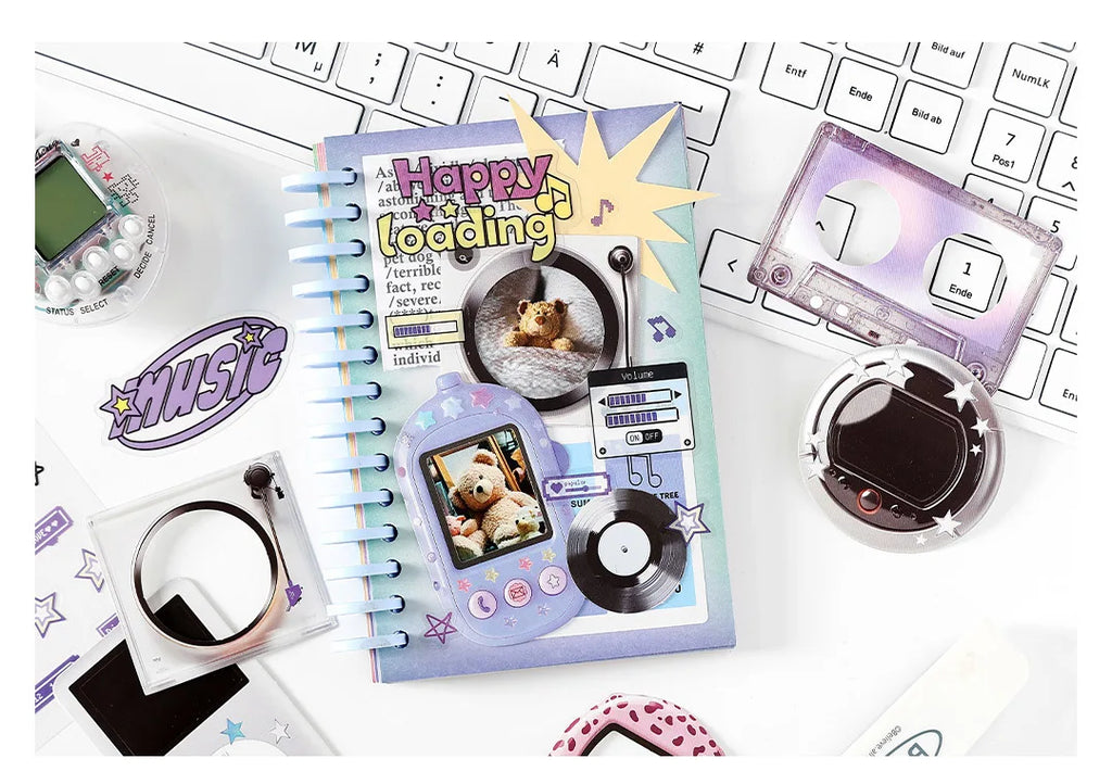 Y2K Retro Paper Stickers Pack – 15pcs