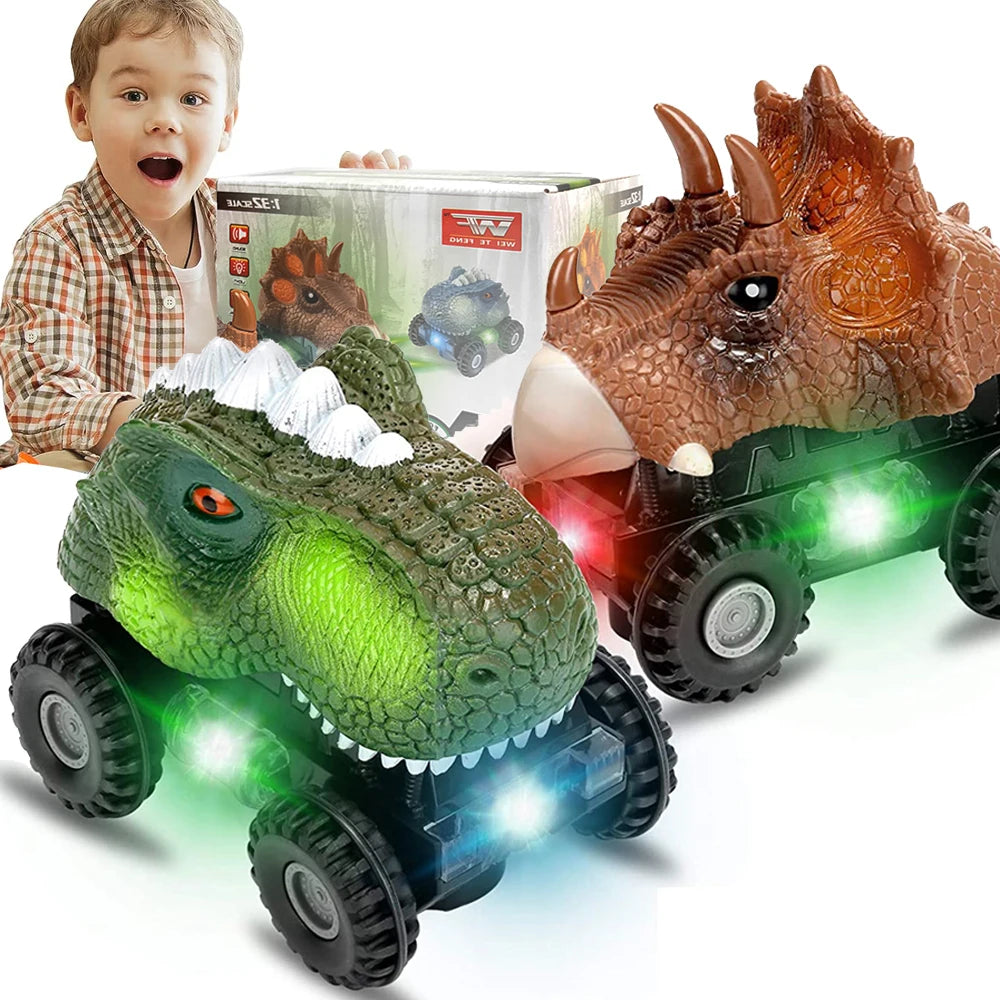 Electric Dinosaur Toy Car for Kids – Tyrannosaurus Rex Universal Wheel Car