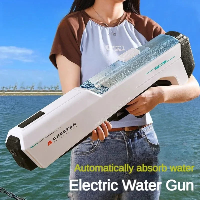 Electric High Pressure Water Gun for Kids – Automatic Summer Outdoor Water Toy