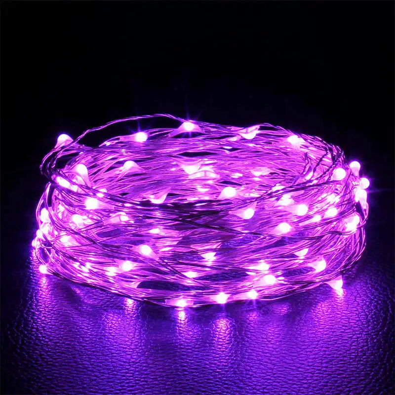 Copper Wire Fairy Light String – Battery Powered LED Lights 1M–10M