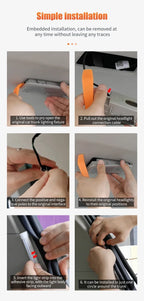 Car Boot LED Light Strip – Auto-Sensing Tailgate Ambient Light