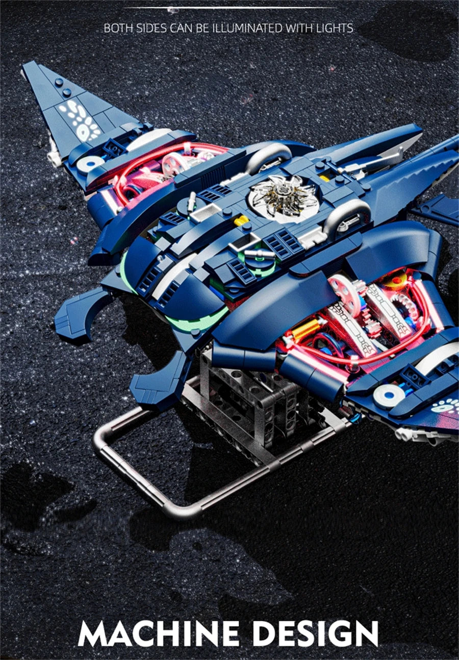 Mechanical Animal Building Set – Shark, Dolphin & Sea Life Building Blocks