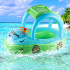 Car Shape Toddler Pool Float – Baby Swimming Ring & Beach Toy for Kids