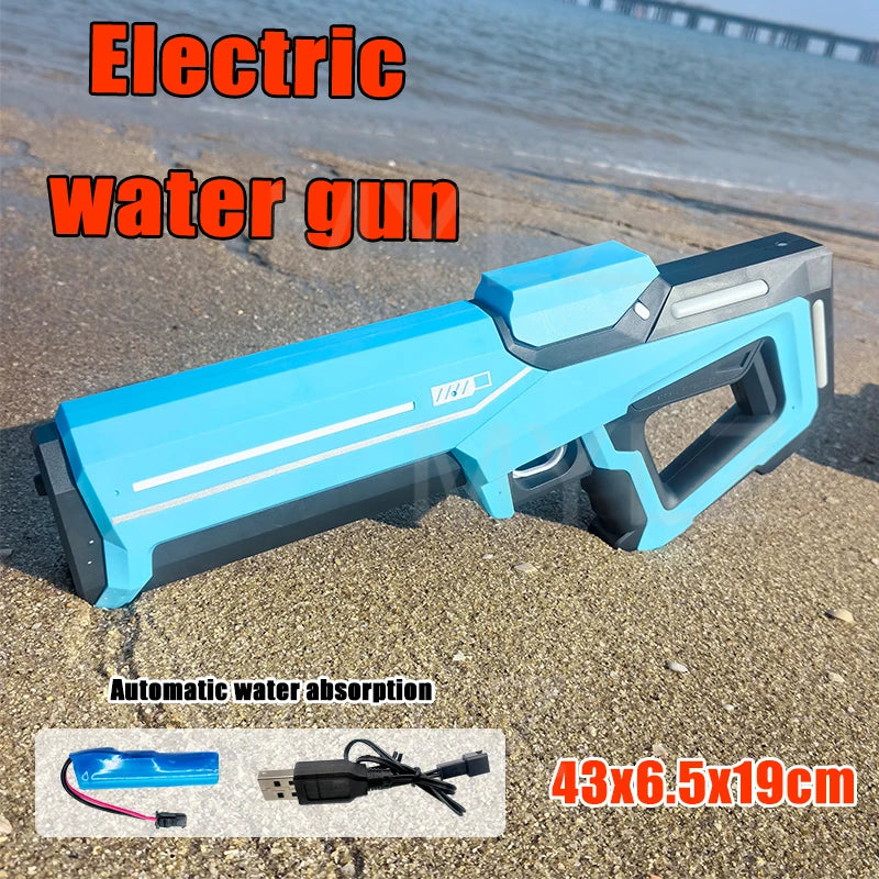 Electric High Pressure Water Gun for Kids – Automatic Summer Outdoor Water Toy