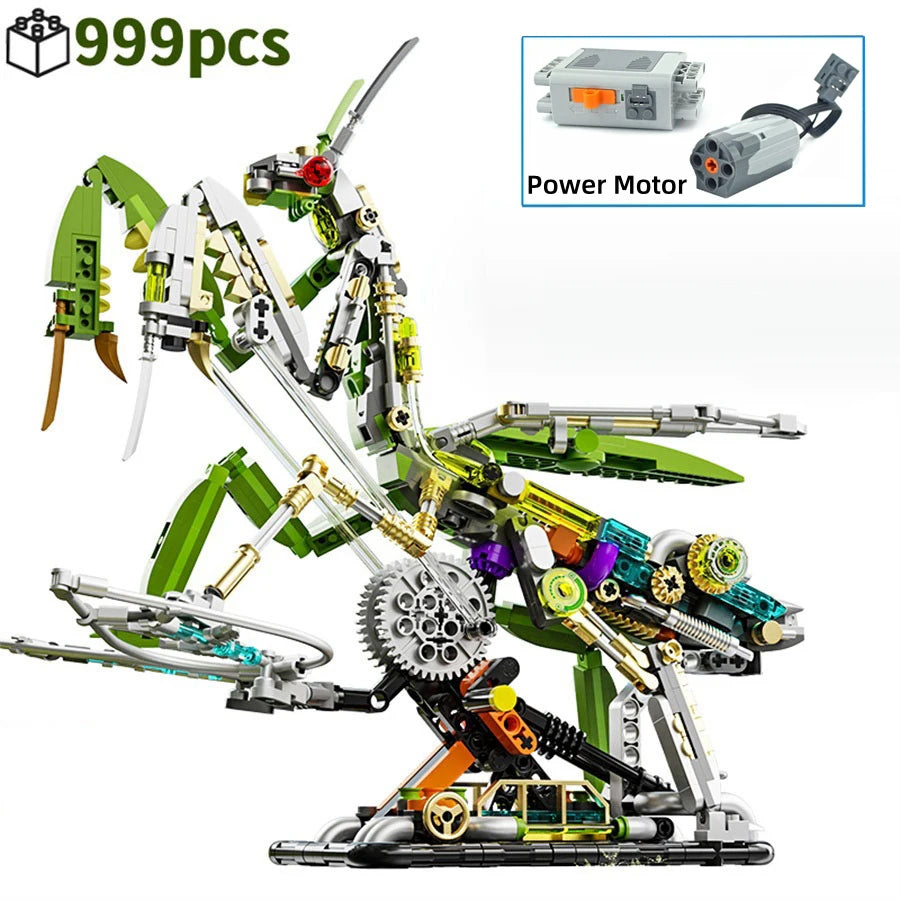 Mechanical Animal Building Set – Shark, Dolphin & Sea Life Building Blocks