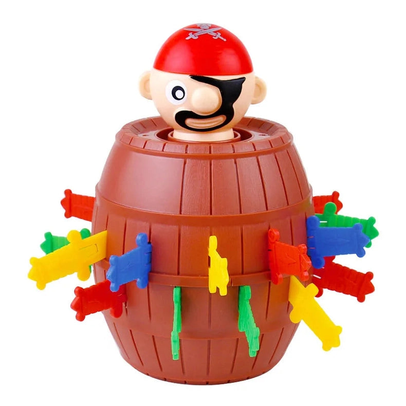 Pirate Barrel Sword Game – Pop Up Tricky Toy for Family Fun & Party Games