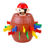 Pirate Barrel Sword Game – Pop Up Tricky Toy for Family Fun & Party Games
