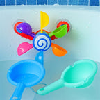 Spinning Bath Toy Windmill for Kids – Sensory Bathtime Fun