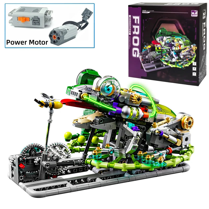 Mechanical Animal Building Set – Shark, Dolphin & Sea Life Building Blocks