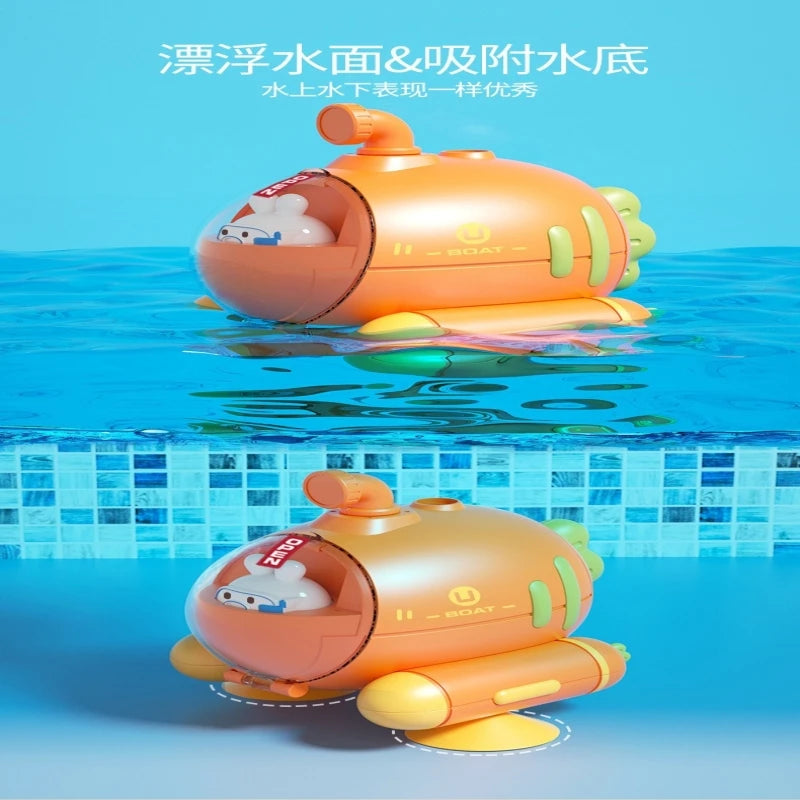 Electric Baby Bath Toy – Submarine Shower Sprinkler for Infants & Toddlers