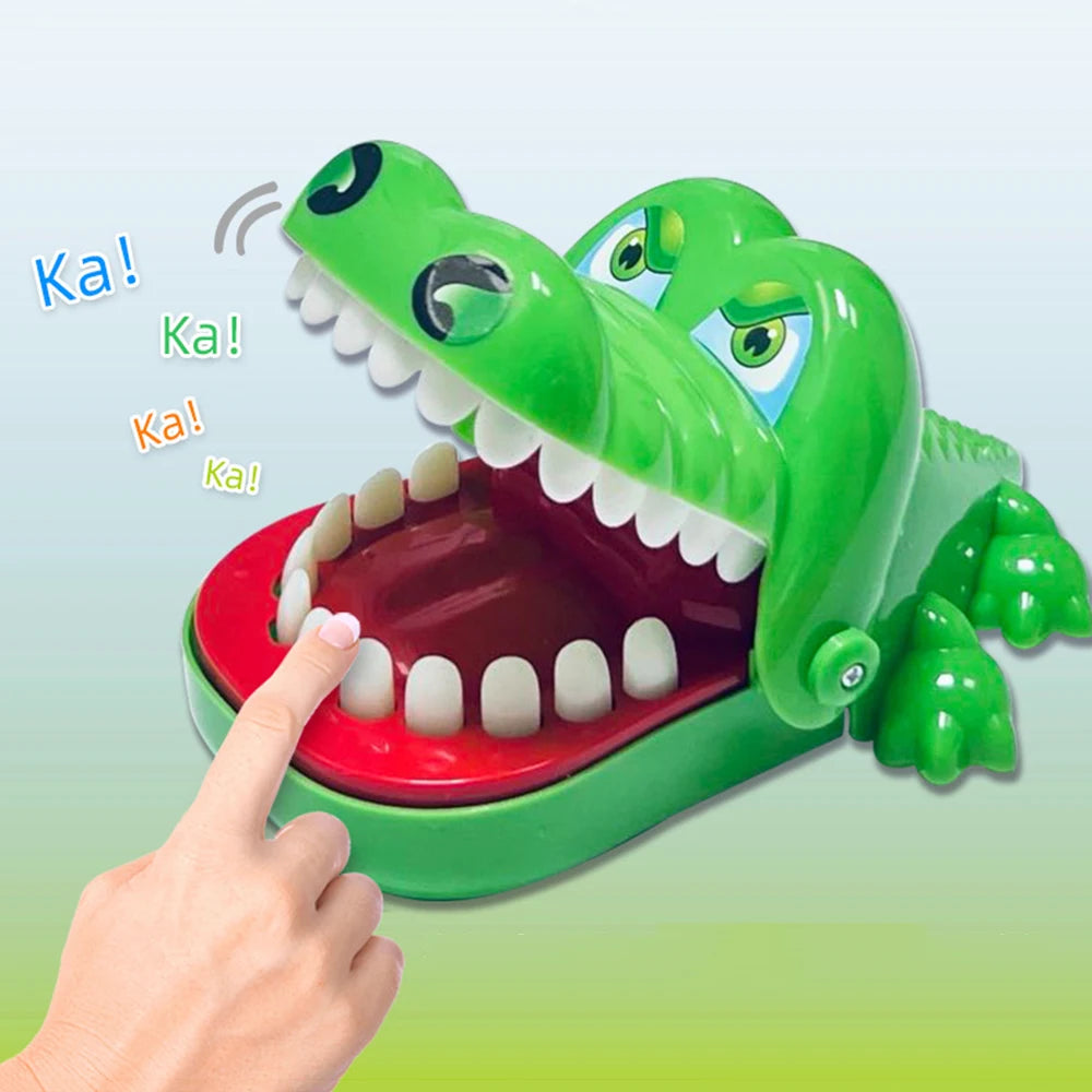 Crocodile Bite Finger Game – Fun Reaction Toy for Kids & Family