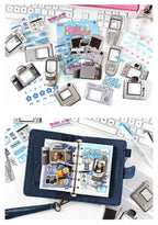 Y2K Retro Paper Stickers Pack – 15pcs
