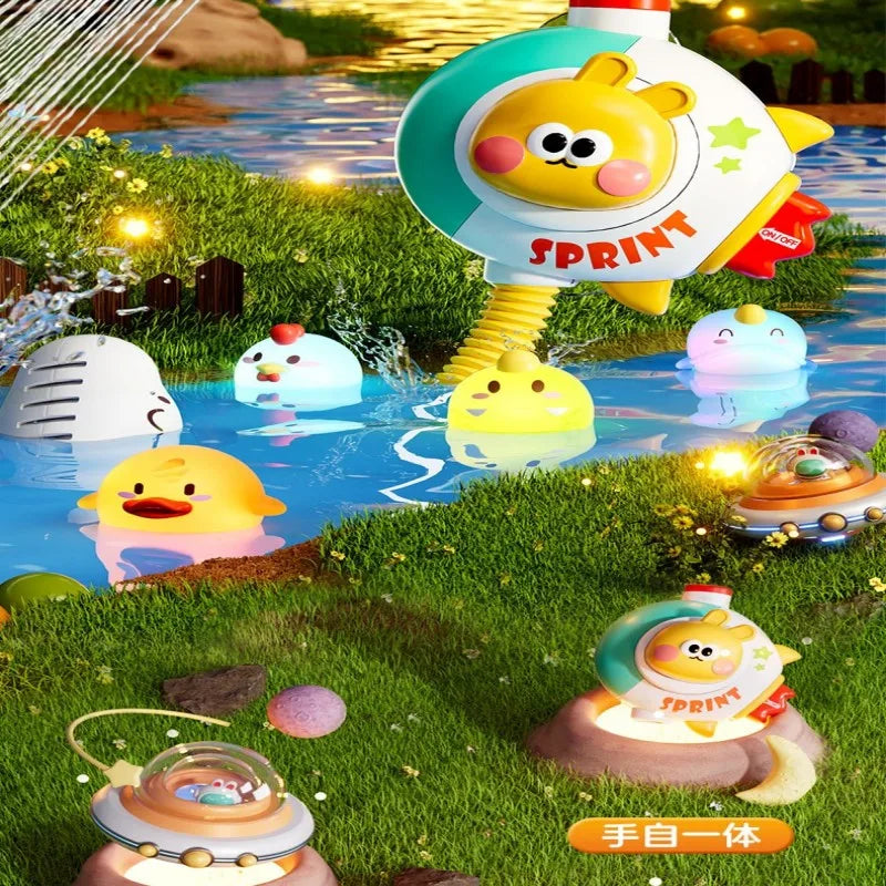 Electric Baby Bath Toy – Submarine Shower Sprinkler for Infants & Toddlers