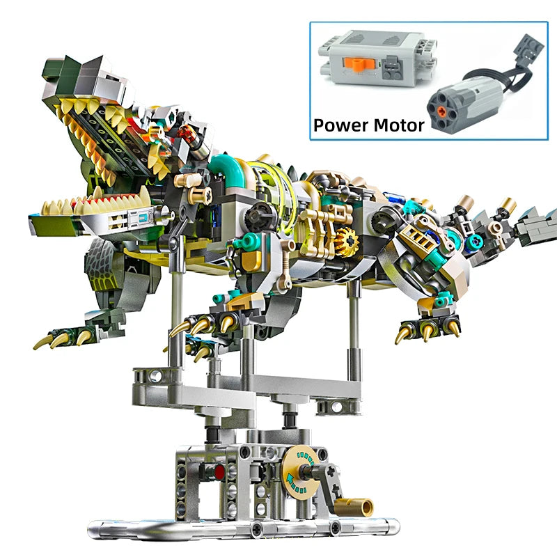Mechanical Animal Building Set – Shark, Dolphin & Sea Life Building Blocks