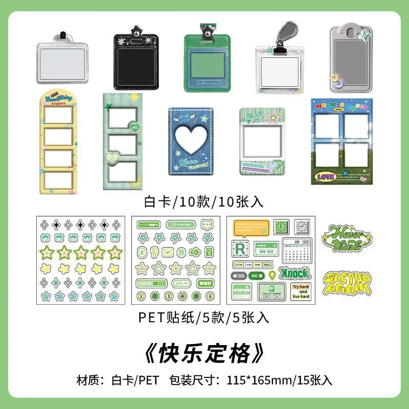 Y2K Retro Paper Stickers Pack – 15pcs
