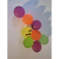 4 Pack Halloween Rubber Balls