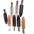 8pc Coloured Hair Clips | Assorted Colour Snap Clips