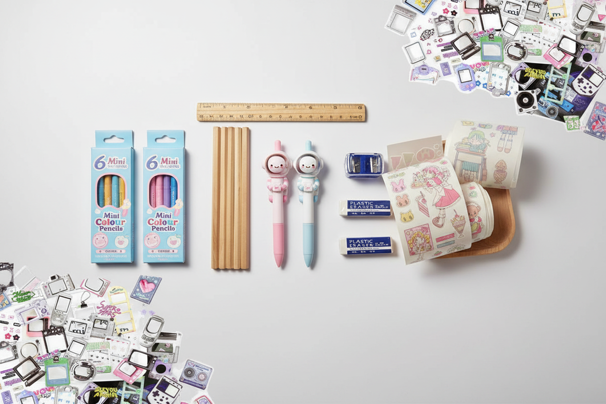 Stationery Hero Banner with More Products